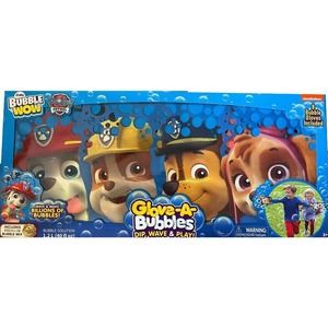 ZURU Bubble Wow Paw Patrol Glove-A-Bubbles Wave & Play (8 Pack) - Free Shipping